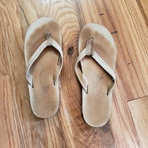 Womens Rainbow Flip flop